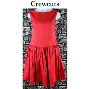 J Crew Crewcuts Classic Red Sleeveless Dress Size 12